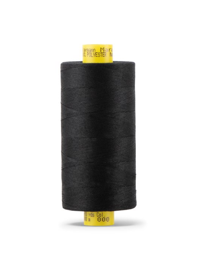 Gutermann Mara 100 Poly Core Thread – Poly-Wrapped Polyester, Tex 30, 1,093 Yards