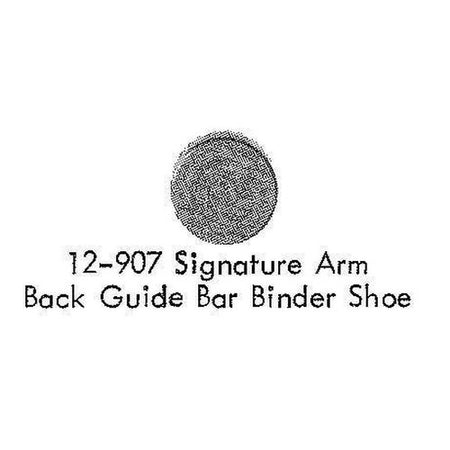 Binder Shoe F/Smyth - Generic #12-907