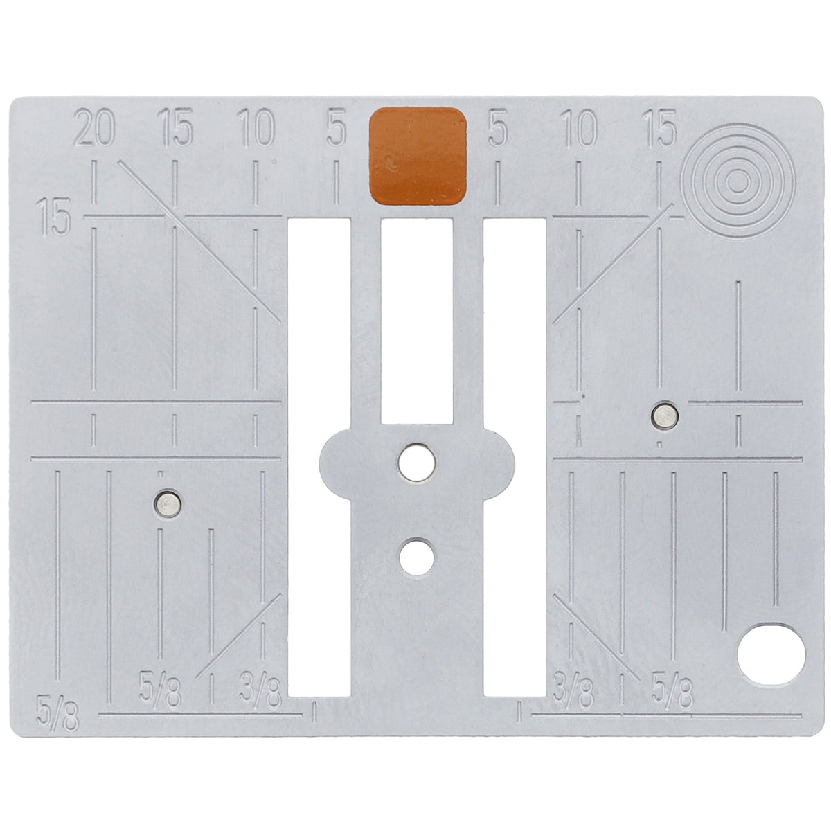 Straight & CutWork Stitch Plate, Bernina #0333397313
