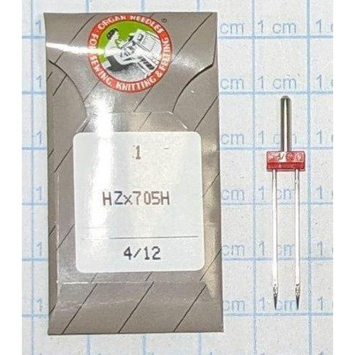 (3/12) Twin Needles - Organ Needle #HZX705H #3/80