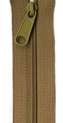 YKK art.0409 Ziplon Closed 9"-Bronze Glow