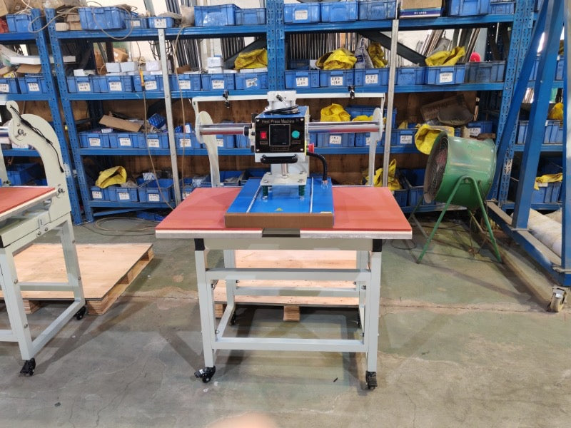 Economy Hydraulic Double Station Heat Press Machine – Sliding Table (16x24 Option Available)