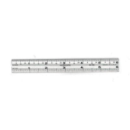 Fairgate 6 Ruler - Generic #FG20-106