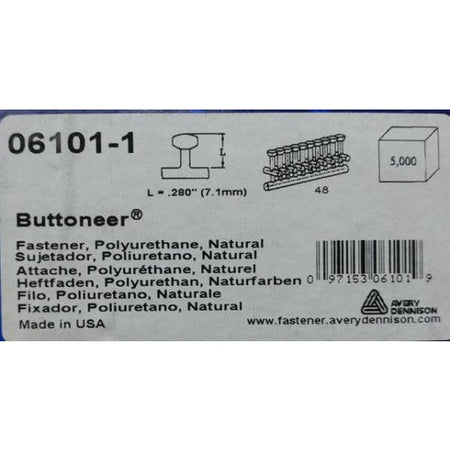 Box(5M) Denn Fastnrs - Avery-Dennison #D06101