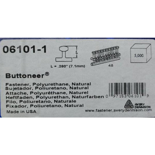 Box(5M) Denn Fastnrs - Avery-Dennison #D06101