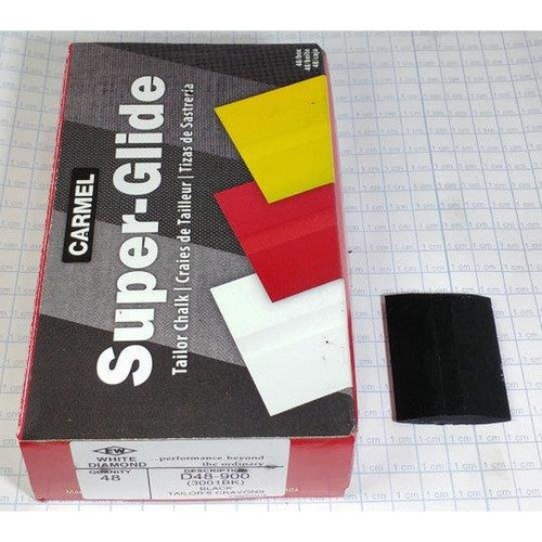 Box (4Dz) Black Tailors Crayons - EW White Diamond #D48-900