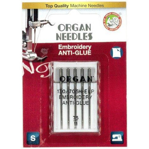 Anti-Glue-5 #75/11 - Organ Needle #5117075BL
