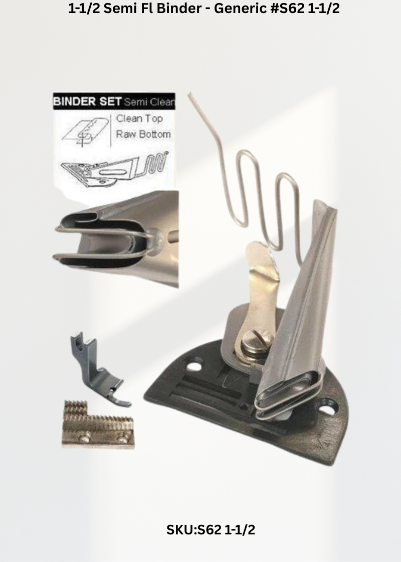 1-1/2 Semi Fl Binder - Generic #S62 1-1/2
