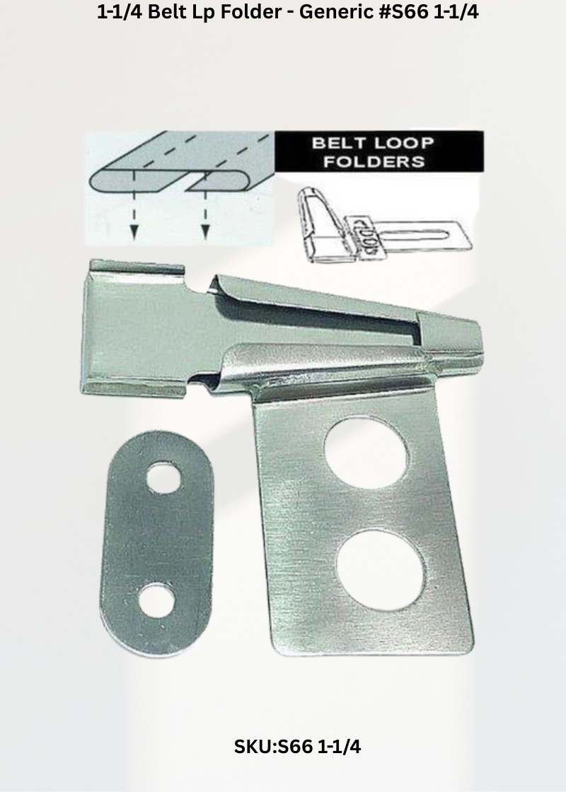 1-1/4 Belt Lp Folder - Generic #S66 1-1/4