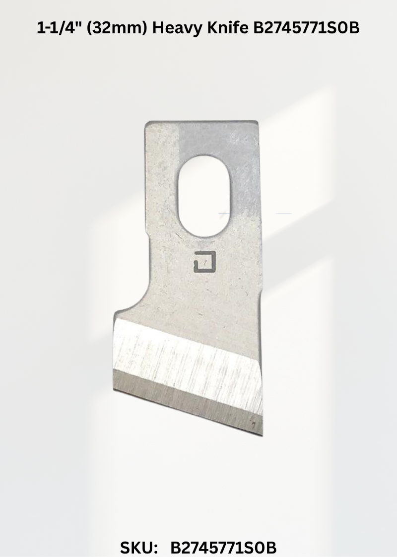 1-1/4" (32mm) Heavy Knife B2745771S0B