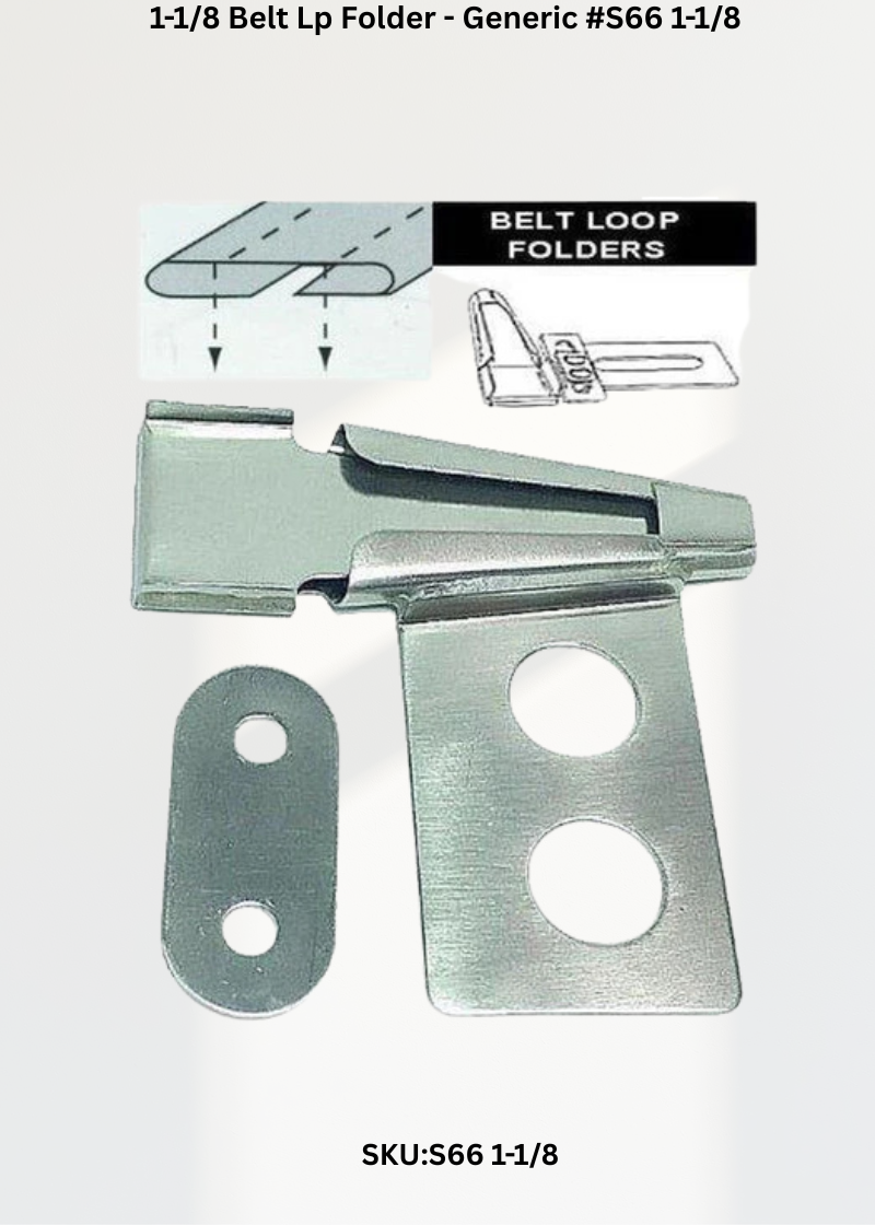 1-1/8 Belt Lp Folder - Generic #S66 1-1/8