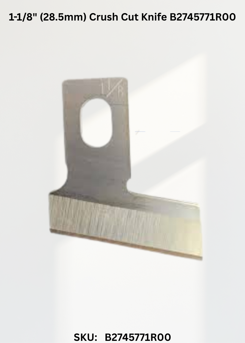 1-1/8" (28.5mm) Crush Cut Knife B2745771R00