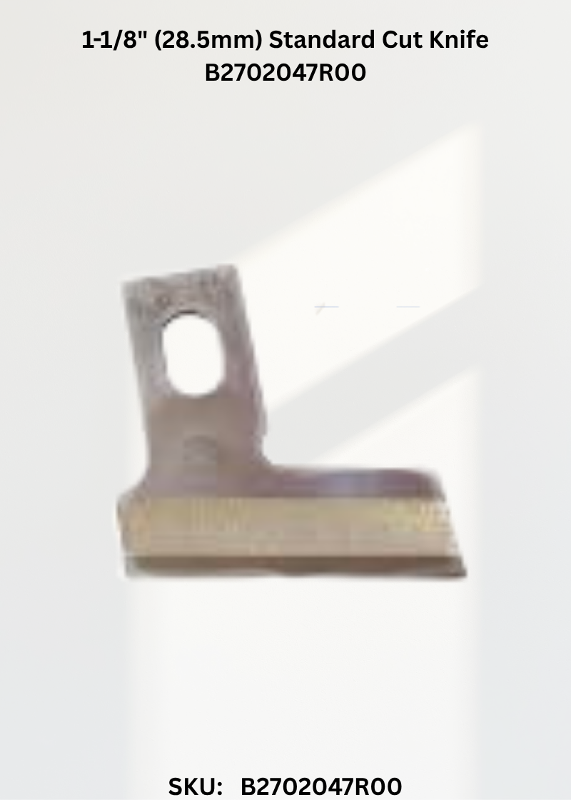 1-1/8" (28.5mm) Standard Cut Knife B2702047R00