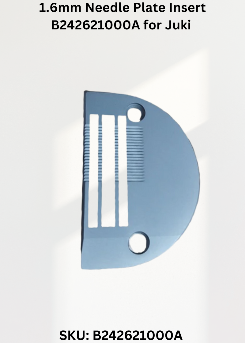 1.6mm Needle Plate Insert B242621000A for Juki AMS-210EN Sewing Machine