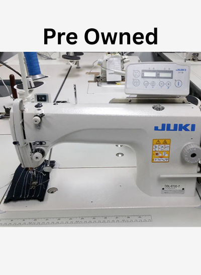 Pre Owned Juki DDL-8700-7 Industrial Sewing Machine Auto High-Speed Lockstitch Servo
