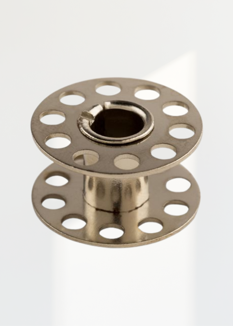 10-Pack Metal Bobbins for Singer Class 15 Sewing Machines