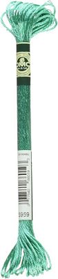 DMC Thread Satin Floss 8.7yd 6ct - Pale Viridian
