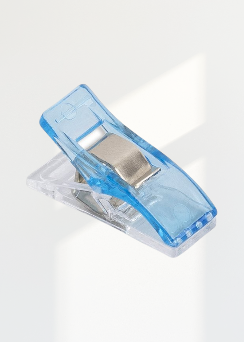 100 PCS. Plastic Sewing Clips - Standard - 1" X 3/8"