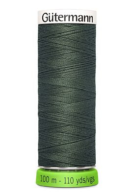 Gutermann Recycled Sew All Thread 100m 5ct Khaki Green