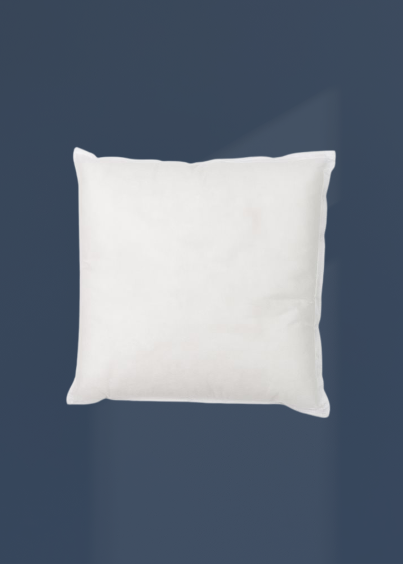 100% Polyester Non-Woven Square Pillow Insert - 12" x 12" - White