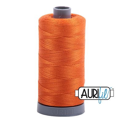 Aurifil Cotton Mako Thread 28wt 820yd 6ct Orange