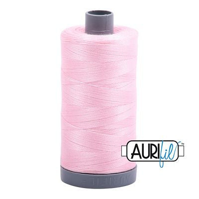 Aurifil Cotton Mako Thread 28wt 820yd 6ct Baby Pink