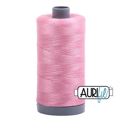 Aurifil Cotton Mako Thread 28wt 820yd 6ct Antique Rose