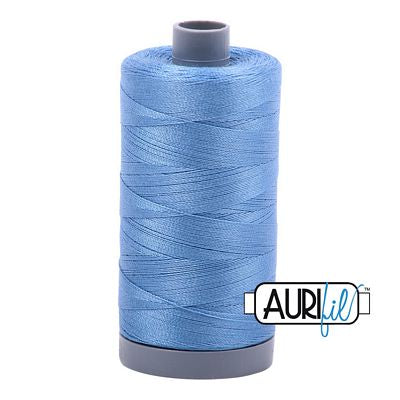 Aurifil Cotton Mako Thread 28wt 820yd 6ct Light Wedgewood