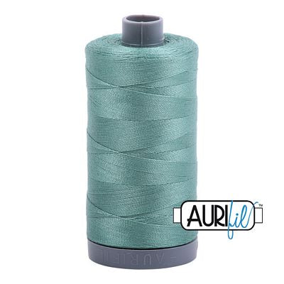 Aurifil Cotton Mako Thread 28wt 820yd 6ct Medium Juniper