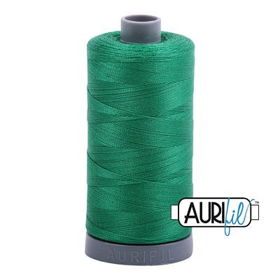 Aurifil Cotton Mako Thread 28wt 820yd 6ct Green