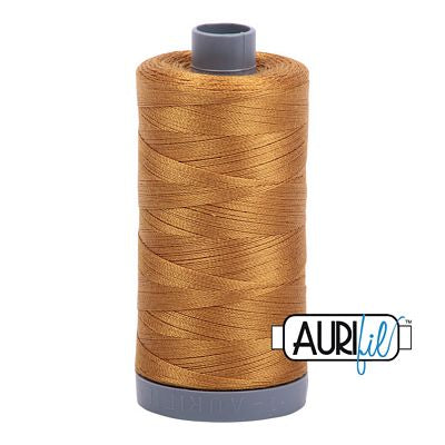 Aurifil Cotton Mako Thread 28wt 820yd 6ct Brass