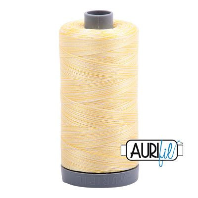 Aurifil Vari Mako Thread 28wt 820yd 6ct Lemon Ice