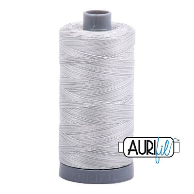 Aurifil Vari Mako Thread 28wt 820yd 6ct Silver Moon