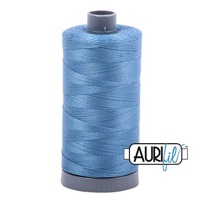Aurifil Cotton Mako Thread 28wt 820yd 6ct Wedgewood