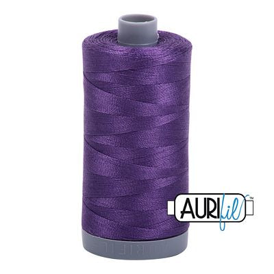 Aurifil Cotton Mako Thread 28wt 820yd 6ct Eggplant