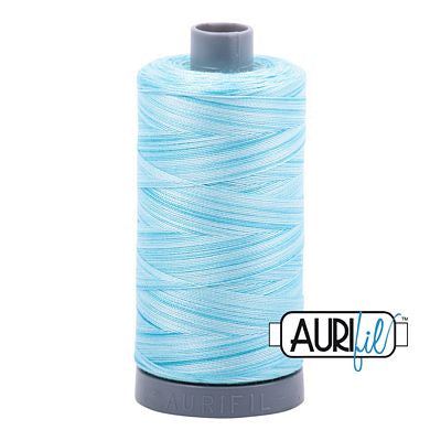Aurifil Vari Mako Thread 28wt 820yd 6ct Baby Blue Eyes