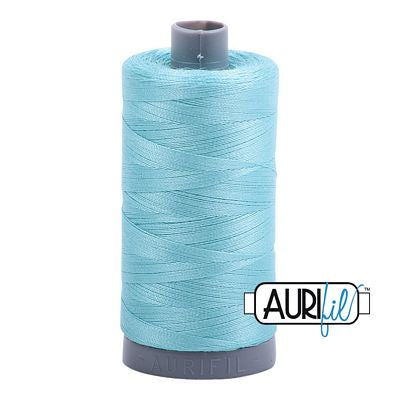 Aurifil Cotton Mako Thread 28wt 820yd 6ct Light Turquoise