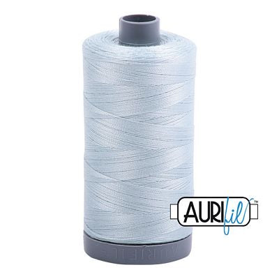 Aurifil Cotton Mako Thread 28wt 820yd 6ct Light Gray Blue