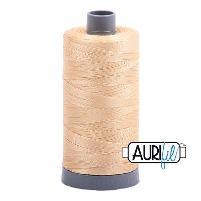 Aurifil Cotton Mako Thread 28wt 820yd 6ct Camel