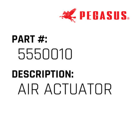 Air Actuator - Pegasus #5550010