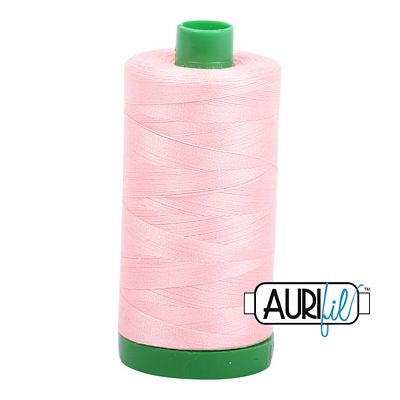 Aurifil Cotton Mako Thread 40wt 1000m 6ct Blush