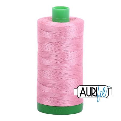 Aurifil Cotton Mako Thread 40wt 1000m 6ct Antique Rose