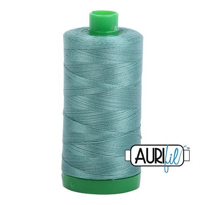 Aurifil Cotton Mako Thread 40wt 1000m 6ct Medium Juniper