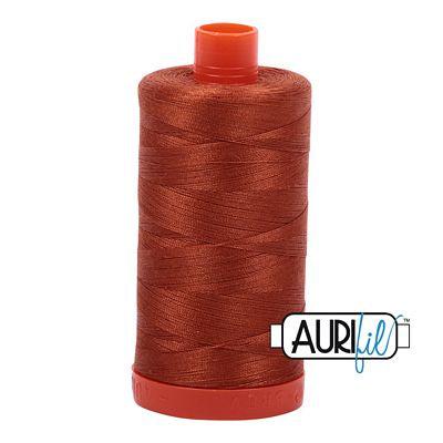 Aurifil Cotton Mako Thread 50wt 1300m 6ct Cinnamon Toast
