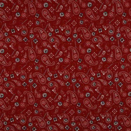 Farmall Paisley Fabric
