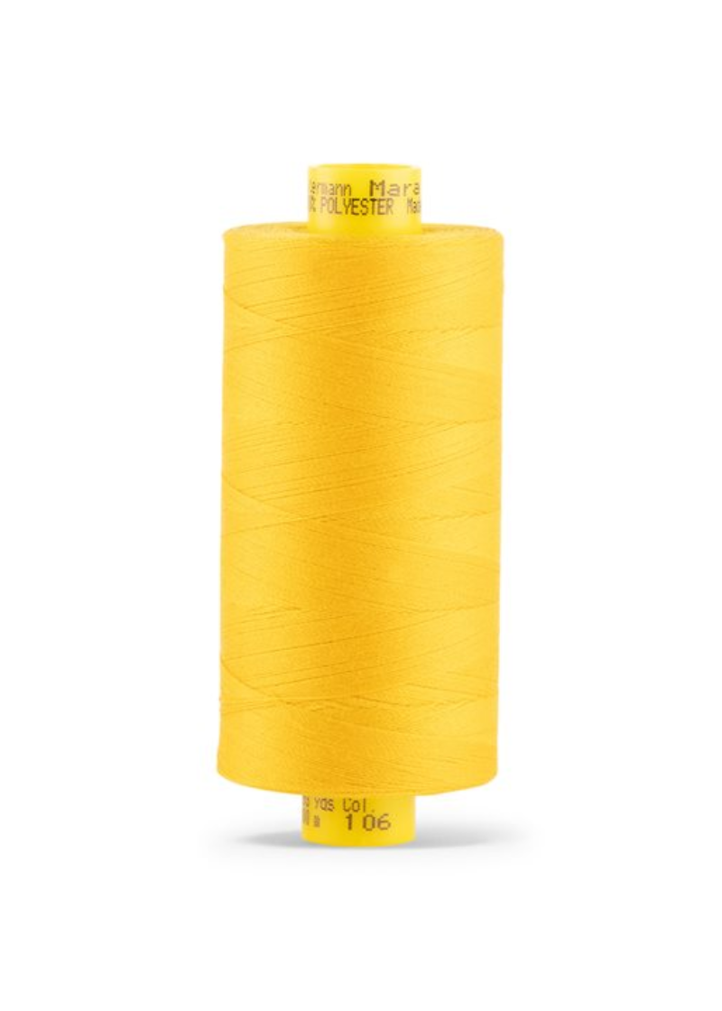 Gutermann Mara 100 Poly Core Thread – Poly-Wrapped Polyester, Tex 30, 1,093 Yards