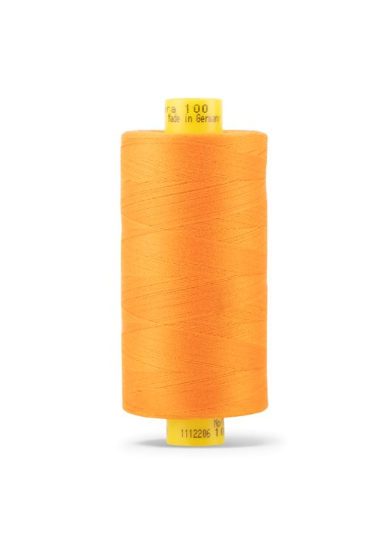 Gutermann Mara 100 Poly Core Thread – Poly-Wrapped Polyester, Tex 30, 1,093 Yards