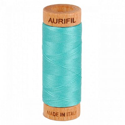 Aurifil Cotton Mako Thread 80wt 280m Light Jade