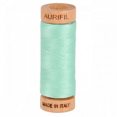 Aurifil Cotton Mako Thread 80wt 280m Medium Mint