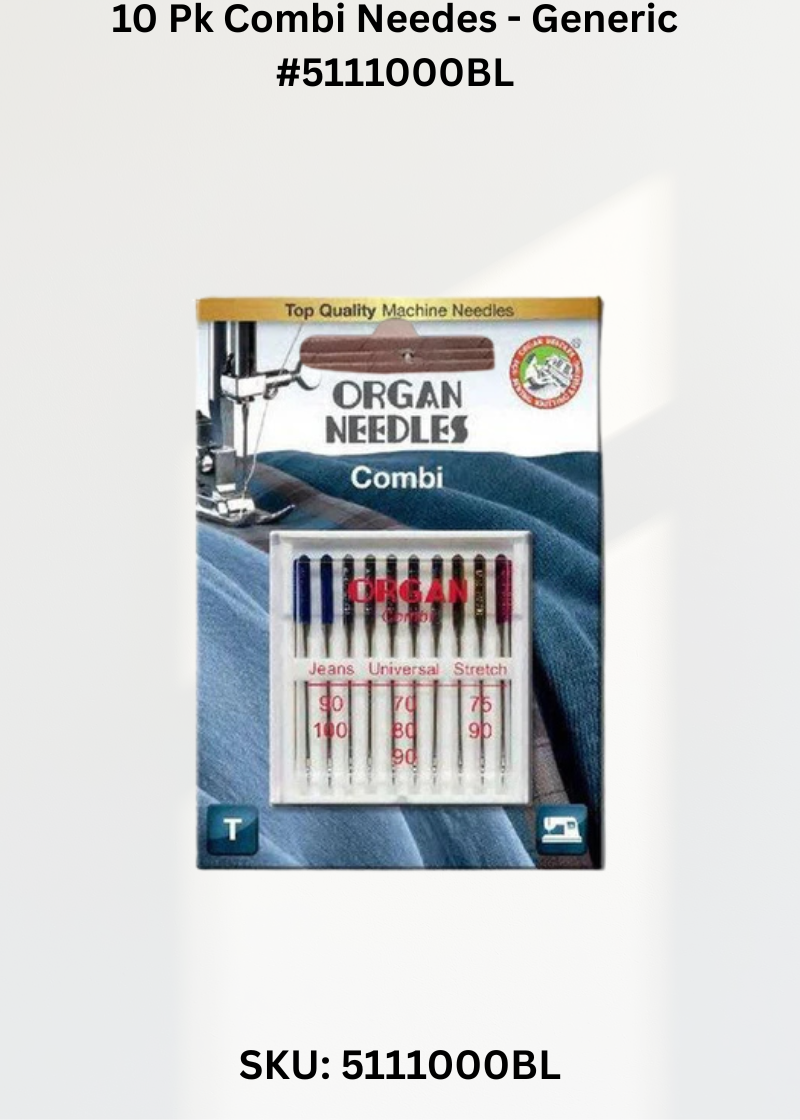 10 Pk Combi Needes - Generic #5111000BL